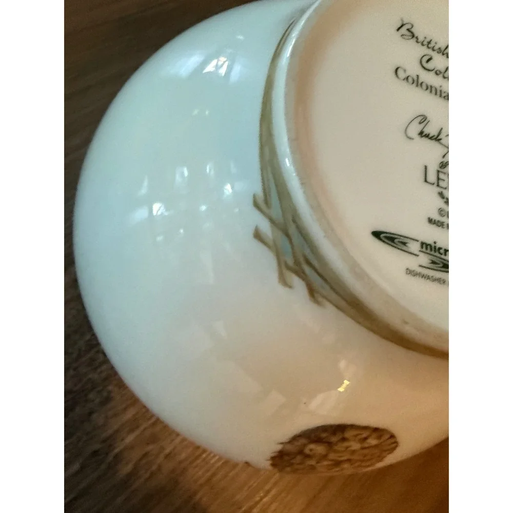 Lenox British Colonial Bamboo Pineapple Bowl Chuck Fischer Fine China USA